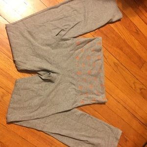 VS Pink Grey Yoga pants Texas Longhorns